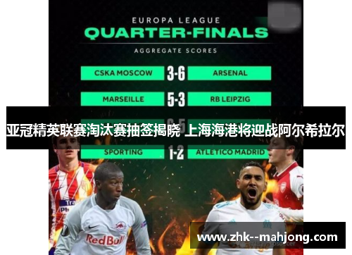 亚冠精英联赛淘汰赛抽签揭晓 上海海港将迎战阿尔希拉尔 亚冠精英联赛淘汰赛抽签揭晓 上海海港将迎战阿尔希拉尔